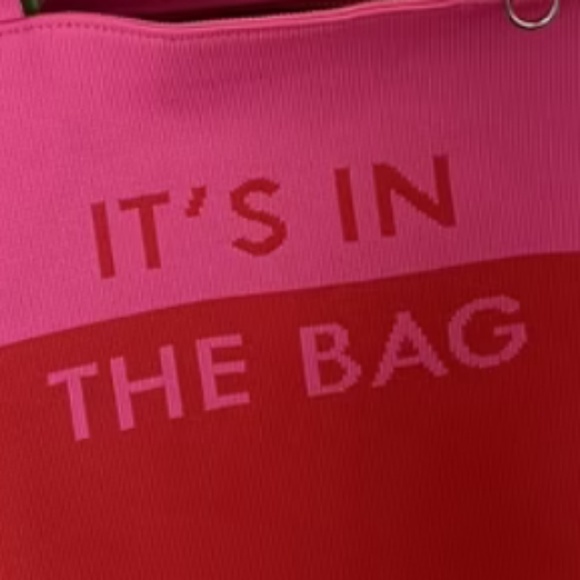 Colorblock Knit Tote Bag - kate spade new york x Target Pink/Red - Picture 5 of 5